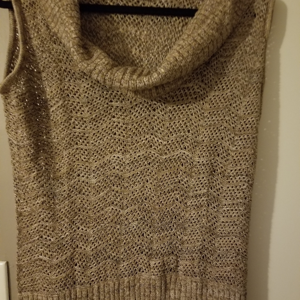 White House Black Market Sleeveless Sweater